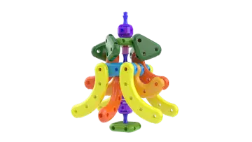 Kids Plastic Building blocks for Daycare Use