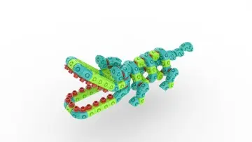 Children's Plastic Desktop Building Blocks for Schools