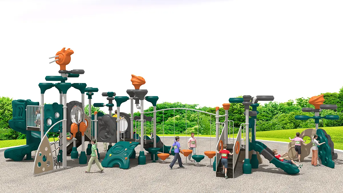 Orange & Green Combination Play Slide Set for kids.jpg