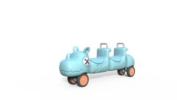 Children's indoor and outdoor two seater pedal scooter