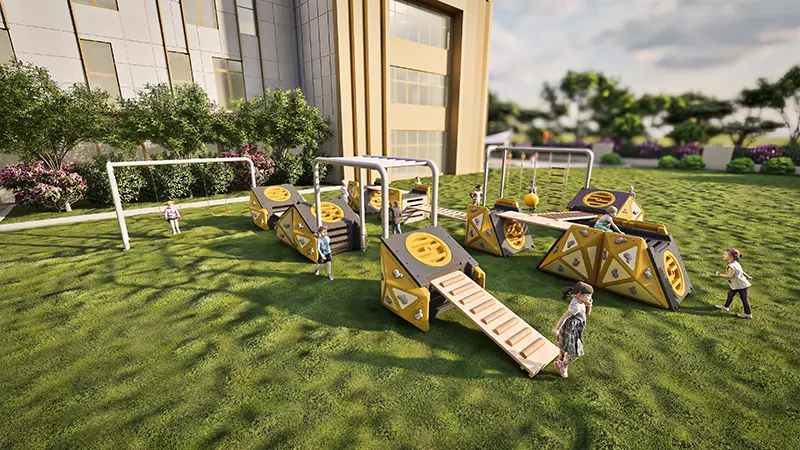 Outdoor Playground Equipment Climber for Kids to Climb (2)