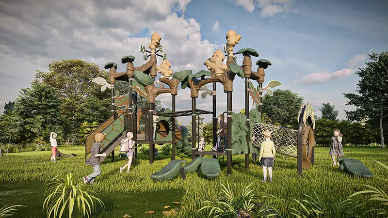 Forest Explorer Adventure Slide Set for outdoor playground (2).jpg