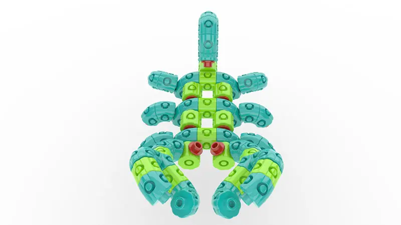 Children's Plastic Desktop Building Blocks for Schools (5)