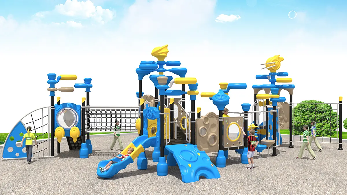 Ocean & Sunshine Outdoor Adventure Set for park Wholesale factory for children's outdoor play equipment.jpg